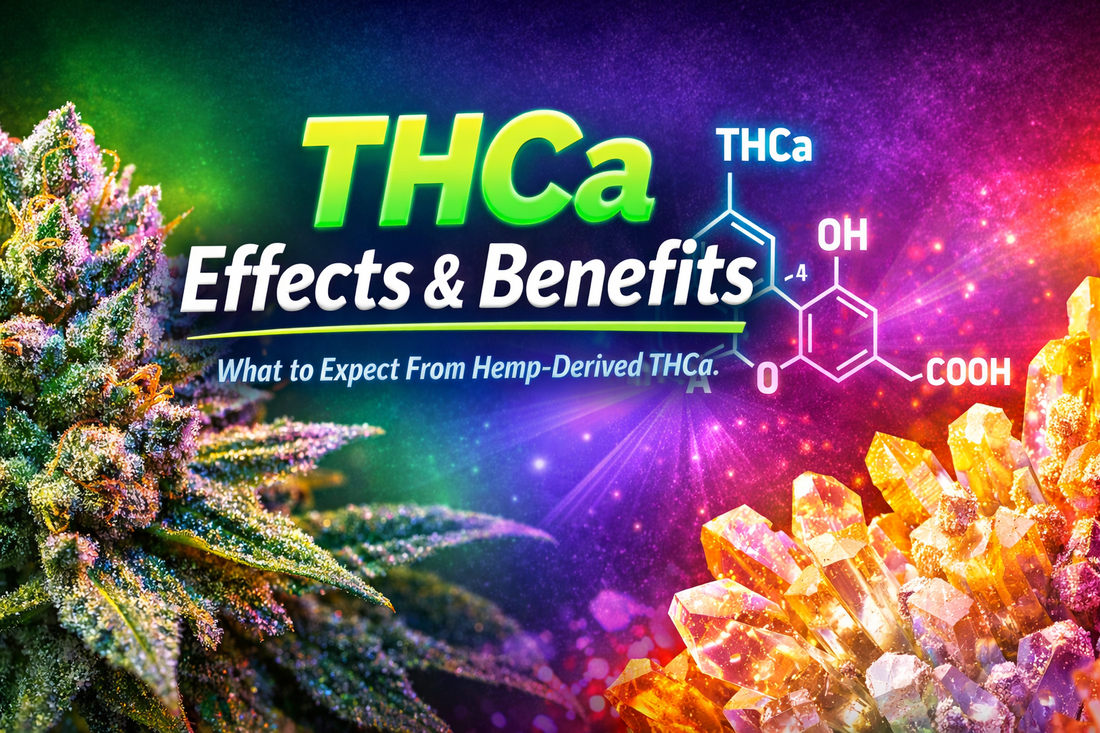 THCa Effects & Benefits | What to Expect From Hemp-Derived THCa