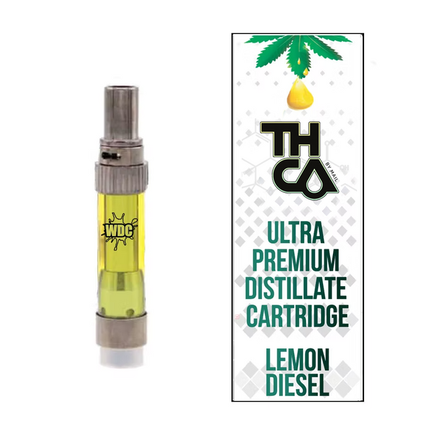 Lemon Diesel 1 Gram THCA Distillate Cartridge