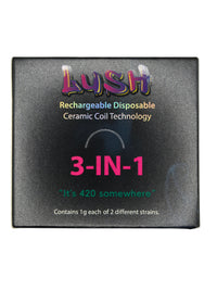 Kewlaid  5 Pack Lush 3-in-1 – 2 Gram Live Resin Vape THCA Cartridge