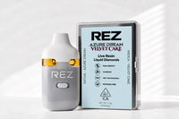 REZ 3 Gram Live Resin Liquid Diamond Vape - Azure Dream (S) + Velvet Cake (I)
